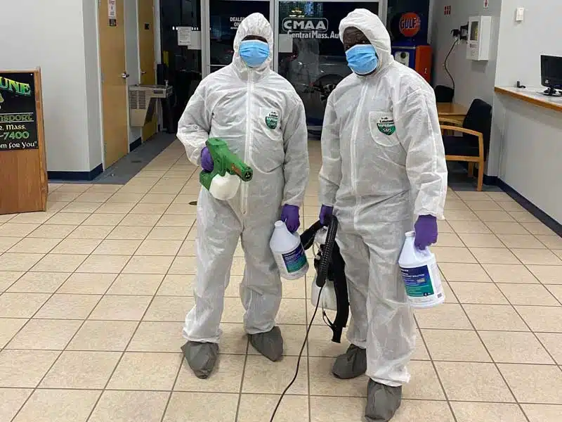 Sanitation team